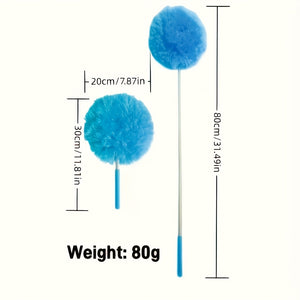 1pc Of Cleanable Ceiling Fan Cleaner With Expandable Ultra-fine Fiber Dust Collector, Perfect For High Ceiling Fans, Furniture, Blinds, And Cars (pink)