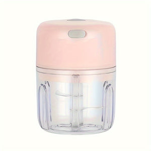 Multi-Purpose USB-Charged Mini Food Chopper - Quick and Efficient 1000 RPM Electric Grinder for Garlic, Veggies, and More