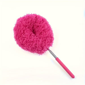 1pc Of Cleanable Ceiling Fan Cleaner With Expandable Ultra-fine Fiber Dust Collector, Perfect For High Ceiling Fans, Furniture, Blinds, And Cars (pink)