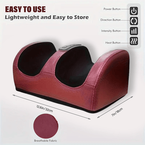 Foot Massager for Blood Circulation and Relaxation - Relaxing Foot Massager with Heat - Father'S Day Gift Mother'S Day Gift