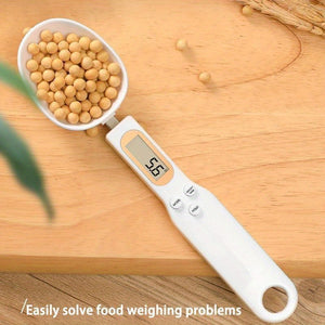 1pc 500g/0.1g Electronic Measuring Spoon Scale, Household Small Kitchen Electronic Scale, Weighing Spoon, Measuring Handheld Accessories Sca