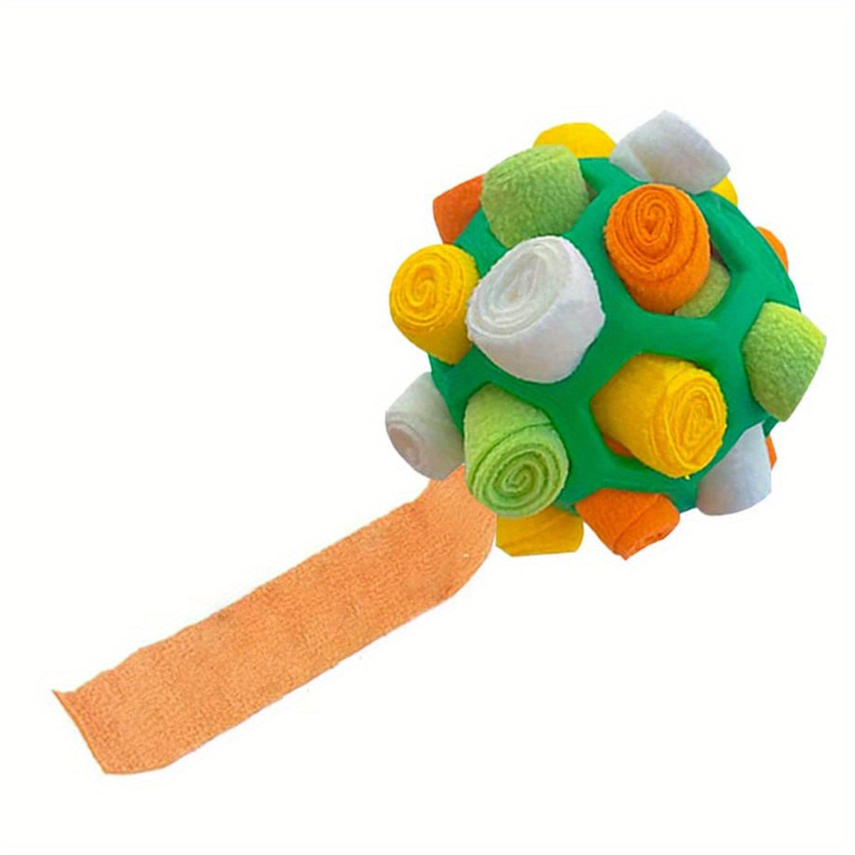 Interactive Dog Toy - Sniffing Ball for Hiding Treats - Rubber Puzzle Ball for Mental Stimulation