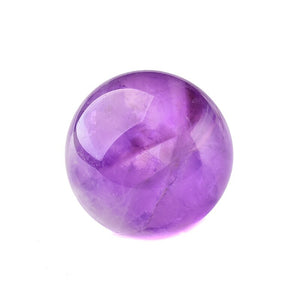 Natural Amethyst crystal ball 20mm Reiki Quartz Energy Healing Stone Ore Mineral For Home Decoration Collection DIY gift