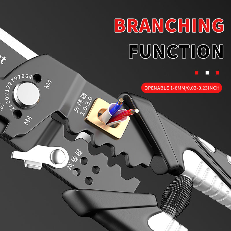 Upgrade Your Toolbox With This Multifunctional Electrician Crimping & Wire Stripping Pliers!