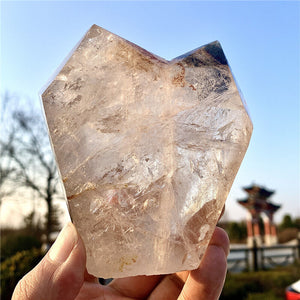 592g High Vibration Natural Crystal with Garden Quartz Soulmate Healing Points