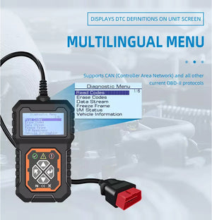 Car Code Reader: Get Instant Diagnosis Of Your Vehicle's Check Engine Light With OBD2 Scanner!