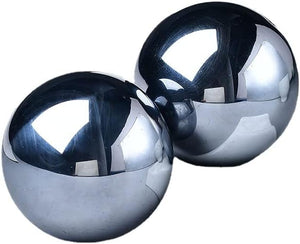 Terahertz Ball Melt Ice Stones Ball Healing Gemstone Sphere with Stand Meditation Chakra Room Decor Office Gift Energy Crystals Reiki Stones Collectible Sphere Stone Rocks Mineral (40-45mm)