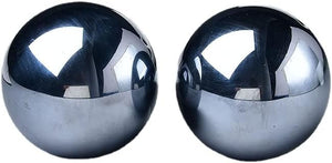 Terahertz Ball Melt Ice Stones Ball Healing Gemstone Sphere with Stand Meditation Chakra Room Decor Office Gift Energy Crystals Reiki Stones Collectible Sphere Stone Rocks Mineral (40-45mm)