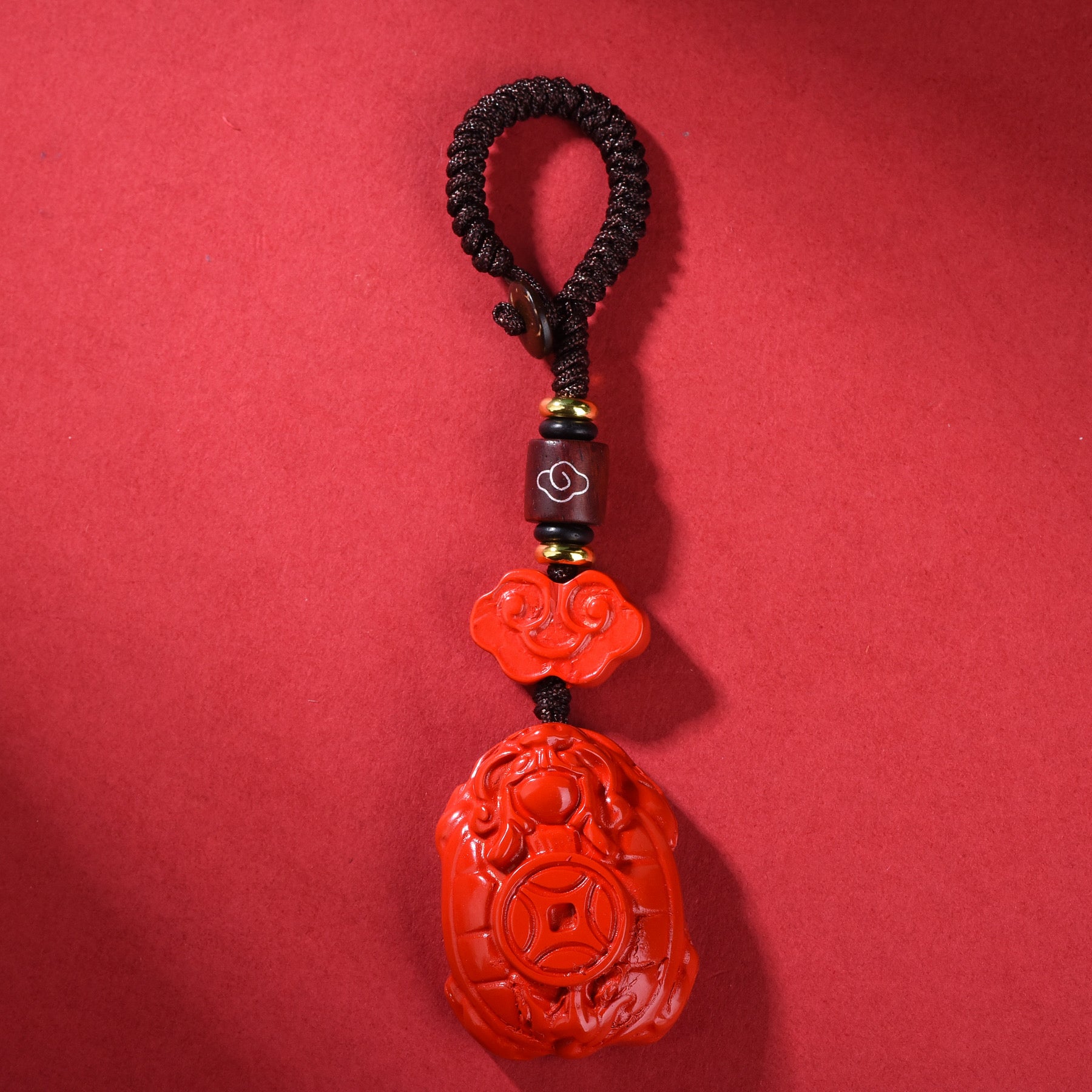 High Quality Cinnabar Key Chains Phone Chains