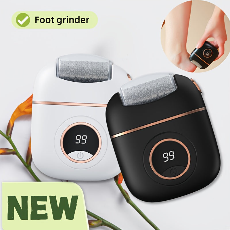 [Electric Peel Remover] Rechargeable Electric Foot Callus Remover Kit - Portable Professional Foot Care, Perfect Peel, Remove Hard Cracked Dry Skin
