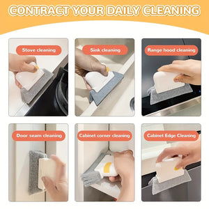 Universal Window And Door Track Cleaning Brush - Easily Clean Small Gaps And Frames For A Spotless Home