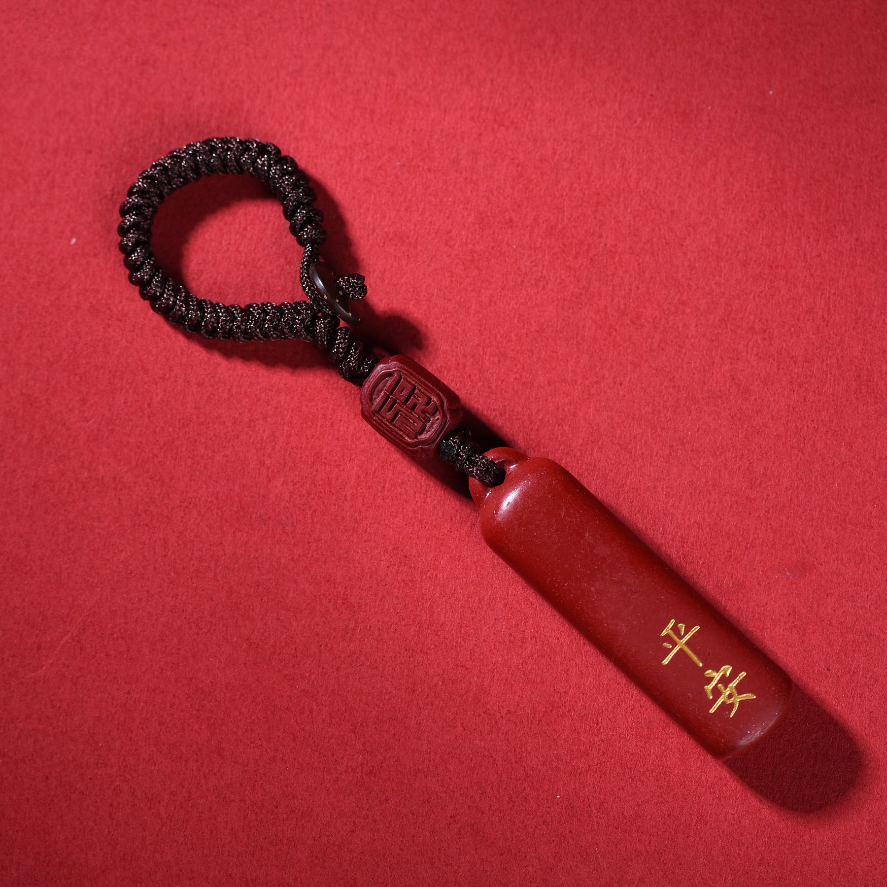 High Quality Cinnabar Key Chains Phone Chains