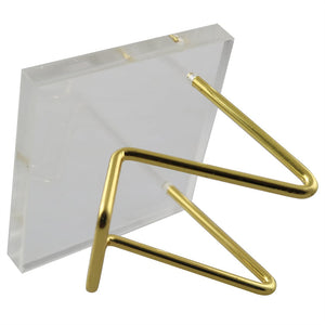 Industrial Acrylic Display Stand 50x50x45mm Decorative Display Pedestals Acrylic Small Mineral Crystal Display Stand