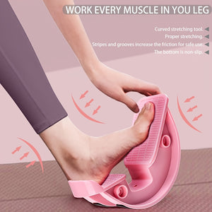 1pc/2pcs Professional Leg Ankle Stretching Board, Muscle Toning Device for Improve Foot Arch Flexibility, Foot Calf Massage Stretcher, Yoga