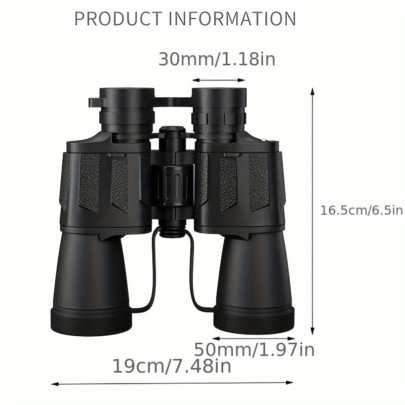 Adult Binoculars With Smartphone Adapter - Binoculars For Bird Watching, Hunting, Hiking, Concerts, Great Gifts For Men & Fathers