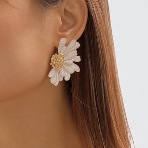 Flower Design Earrings Gift for families