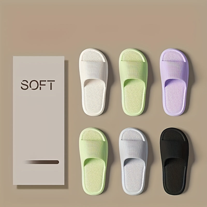 [Anti-slip Slippers] Anti-slip EVA Women's Thick Sole Slippers | Women's Casual Slip-on for Beach and Indoor/Outdoor Use