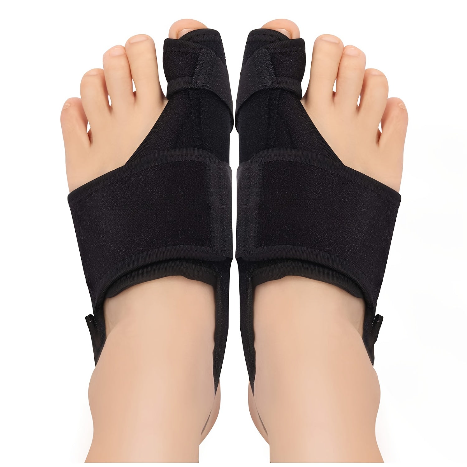 2pcs Orthopedic Bunion Corrector & Toe Separator - Relieve Pain & Straighten Toes - Day/Night Support Brace for Hallux Valgus