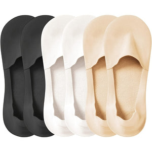10 Pairs Of Ultra-thin Shallow Mouth Invisible Boat Socks Cool In Summer, Anti Slip And Sweat Absorbing Breathable Short Socks, High Heels And Socks