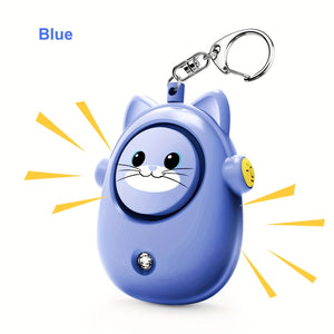 [Loud Safety Alarm] 130dB Loud Personal Safety Alarm with LED Light - Women's, Men and Elderly Emergency Security Keychain