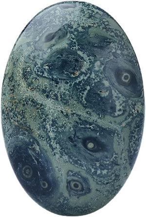 Amethyst Palm Stone Obsidian Worry Stone Tiger Eye Massage Relaxation Gemstone Rose Quartz Oval Therapy Healing Soap Shaped Chakra Smooth Meditation Rock (Malachite Man-Made)