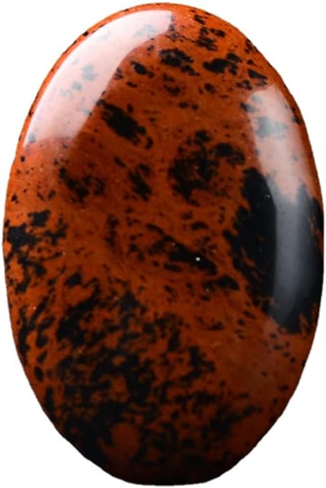 Amethyst Palm Stone Obsidian Worry Stone Tiger Eye Massage Relaxation Gemstone Rose Quartz Oval Therapy Healing Soap Shaped Chakra Smooth Meditation Rock (Malachite Man-Made)