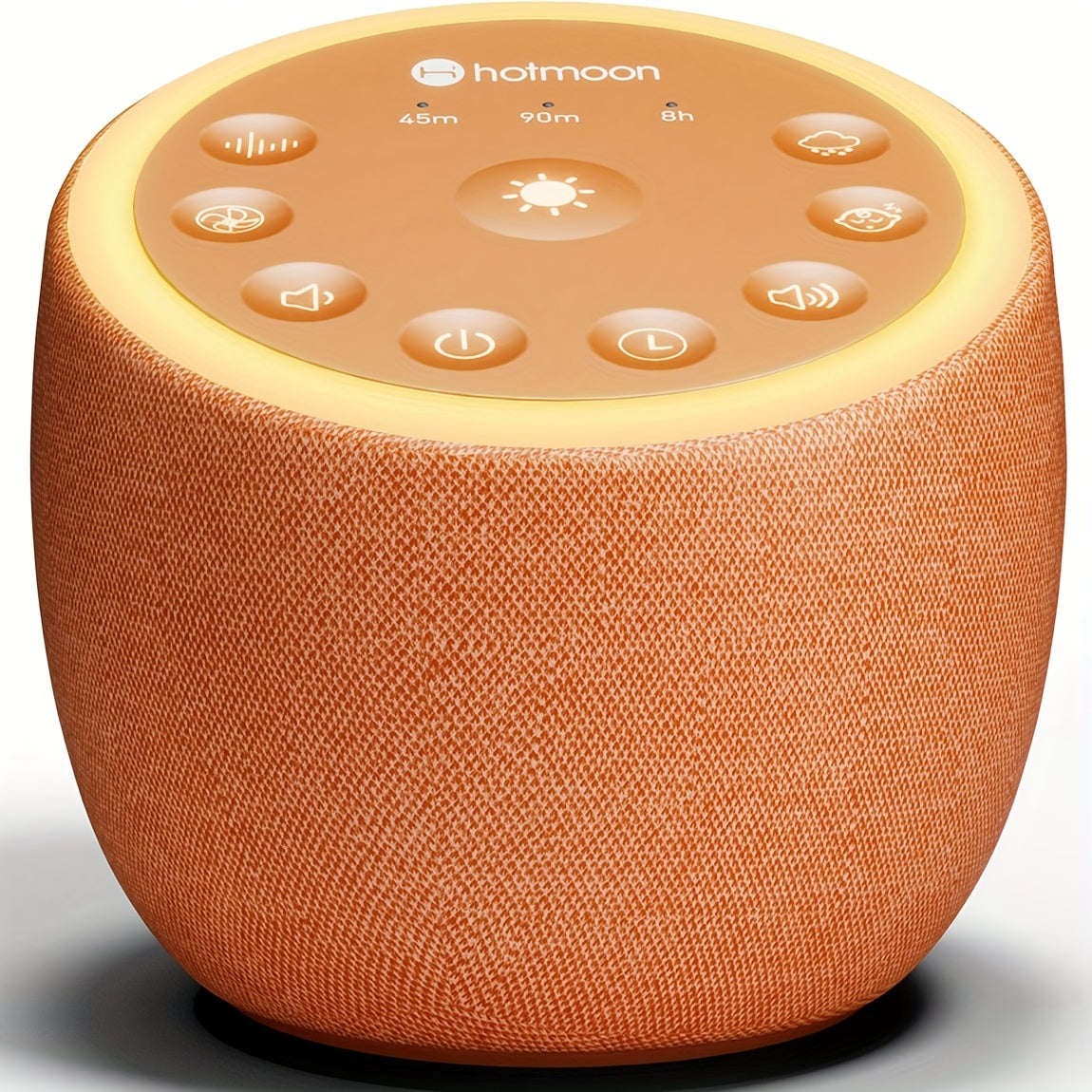 40 Soothing Sounds Cocoon Plus USB White Noise Machine - 32-Level Adjustable Volume, 8-Color Night Light, 4 Timers, Memory Function - Sleek Design, Plug-In, Sound Tool for Sleep, Yoga, Meditation