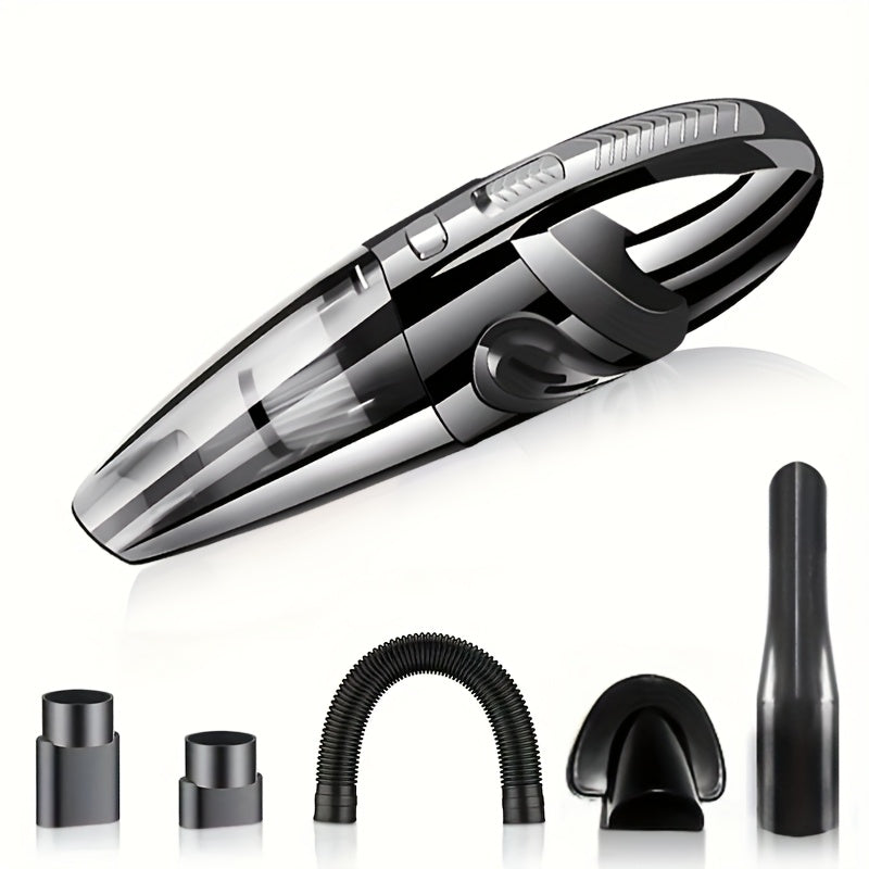 Handheld Car Vacuum Cleaner - Easy to Clean, Pet Hair & Keyboard, Dry/Wet Cleaning, Multi-Scenario Use