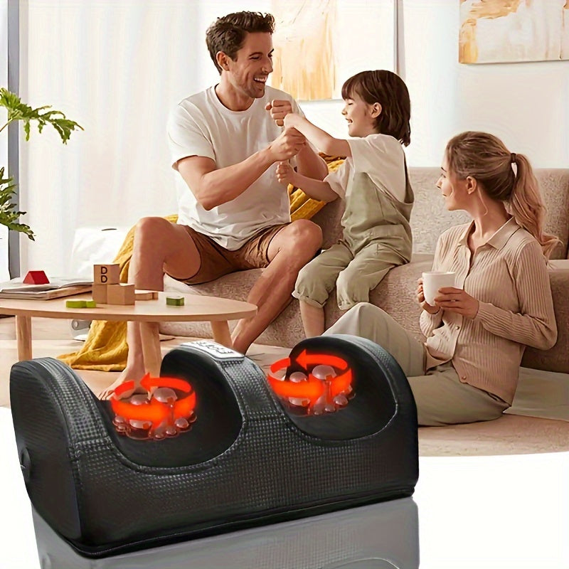 Foot Electric MassagerThis Foot Massager Has A Heat- FunctionIt Deeply Kneads The Toes And Legs, Relaxes Both The Hands And Feetand Is Suitable for The Feetlegs And HandsIt's An Excellent Gift for Valentine's Daybirthdays And Other Festivals