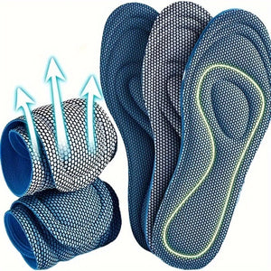 [5D Memory Foam Insole] 5D Memory Foam Insole | Knitted Fabric, Non Fragrant Solid Comfort Pad | Sports Insole, Suitable for Daily Wearing and Active Lifestyle