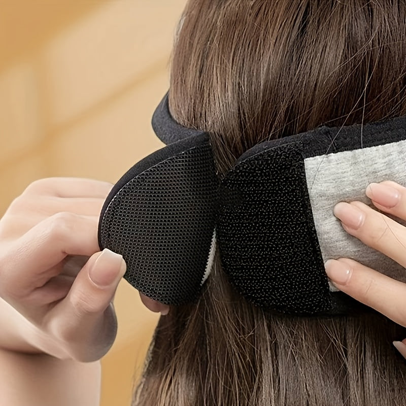 Noise-Canceling Sleep Mask with Ear Muffs | Adjustable, Comfortable Cotton Eye Cover for Restful Sleep & Travel | Noise Isolation | Solid Color Black | Ideal for Peaceful Slumber
