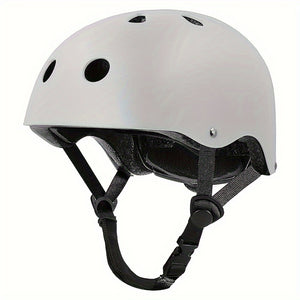 Stylish And Cool Helmet, Adjustable Size Helmet, Men'S Helmet, Women'S Helmet, Halloween, Christmas Gift, Birthday Gift, Paintable Helmet, Suitable For A Variety Of Sports Helmets (black, White)