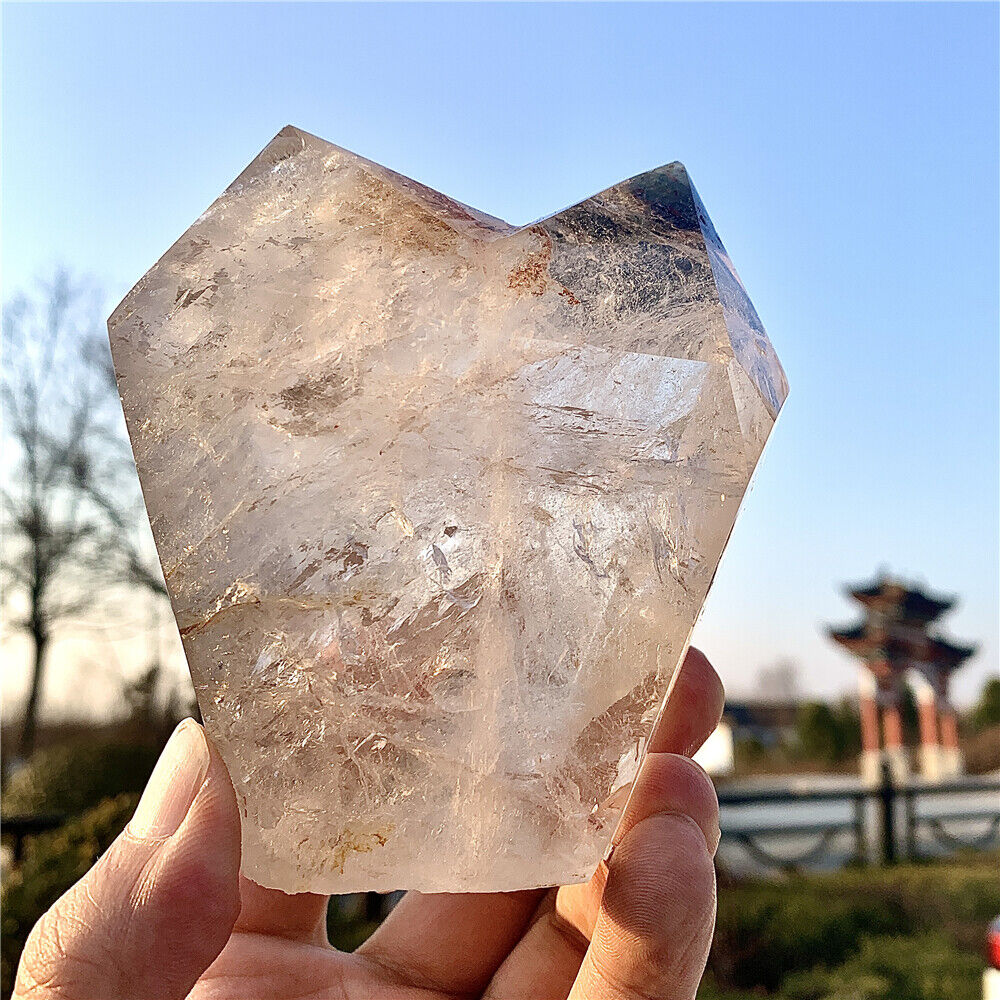 592g High Vibration Natural Crystal with Garden Quartz Soulmate Healing Points