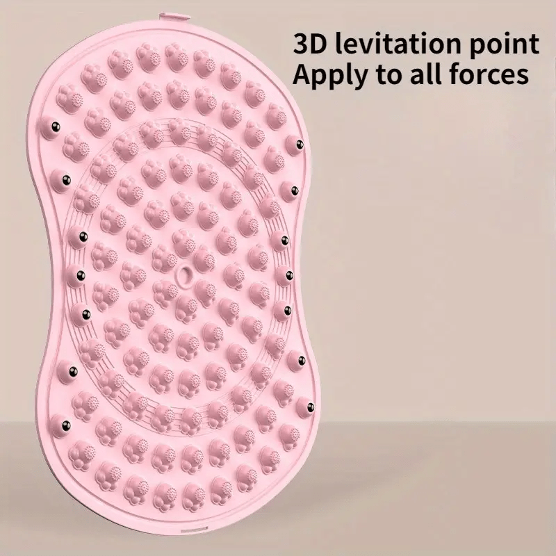 Acupoint Foot Massage Toe Pressing Plate Foot Massage Artifact Pad Silicone Toe Pressing Plate Thickening Home Jogging Foot Pad