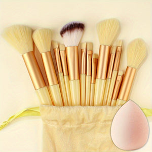 Makeup Brush Set Soft Fluffy Professiona Cosmetic Foundation Powder Eyeshadow Kabuki Blending Make Up Brush Beauty Tool Makeup Sponge Storag