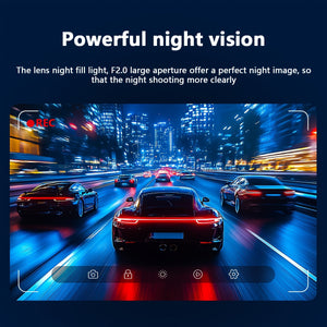 ZKCAMSPY HD 1080P Dash Cam with 170° Wide Angle, Night Vision, G-Sensor, Loop Recording, And Motion Detection for Cars