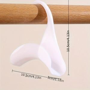 10pcs/Pack Heavy-Duty Purse Hooks - Sturdy Handbag Hangers with Anti-Slip Backing for Closet, Tote Bag, Backpack, Belt, Scarves, and Hat Org