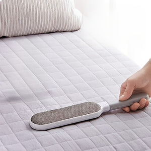 Reusable Lint Remover, Double-Sided Pet Hair And Dust Brush, Manual Electrostatic Cleaning Tool, Durable Polypropylene, Can Clean Clothes, Sofas, Furniture, Bedding, Carpets Without Electricity