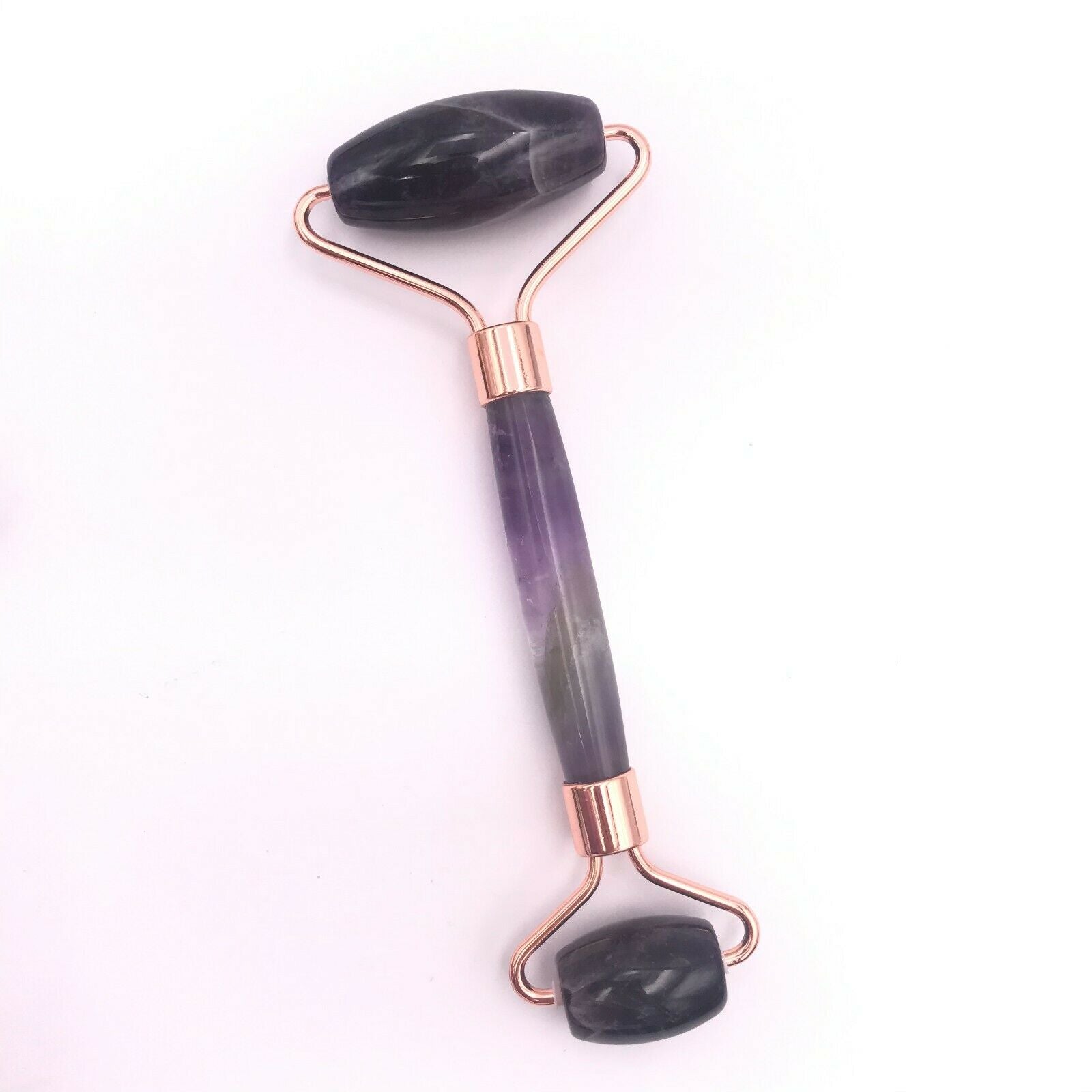 Natural Amethyst Facial Massage SPA Tool Quartz Roller Stone Healing Reiki 1 Pie