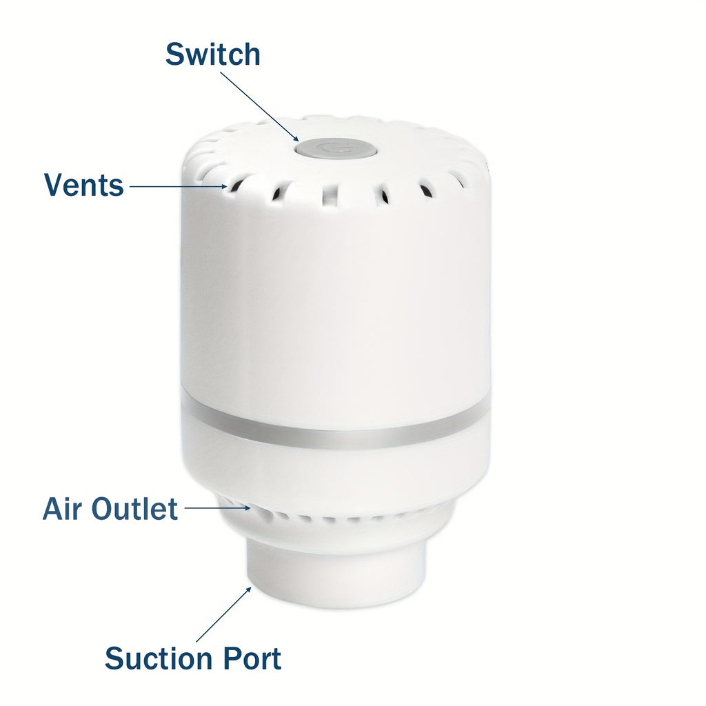 Colemoly Electric Air Pump for Vacuum Storage Bags, Portable Vacuum Bag Pump, Time And Effort Saving Electric Pump for Travel Essentials, Storage And Organization (Storage Bag Not Included)