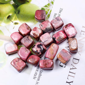 50g/bag Natural crystal stone Rhodochrosite Crystal macadam large particle polished macadam