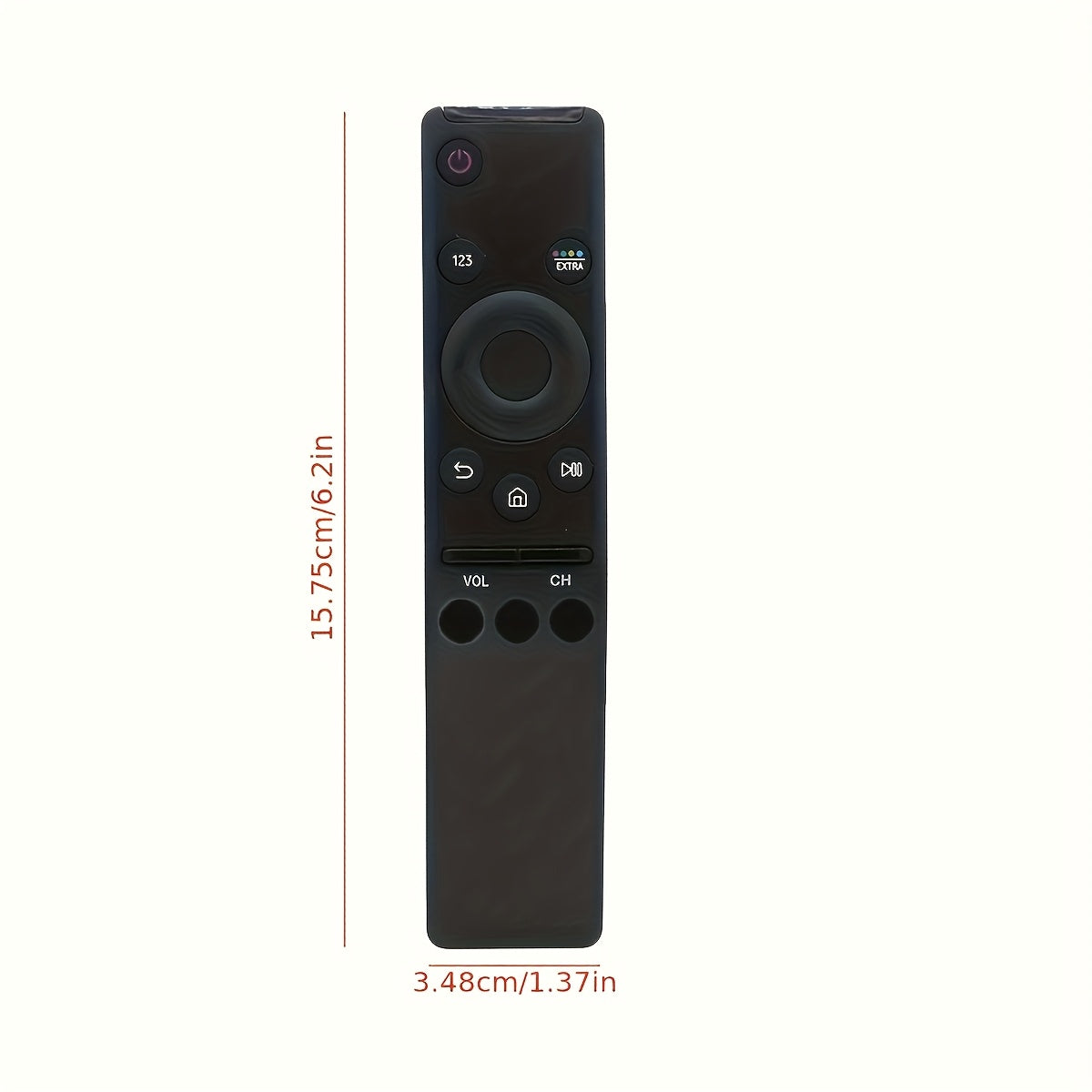 Pack of 2 (1 remote control, 1 remote control cover) Universal remote control for all Samsung TVs LED QLED UHD SUHDHDR LCD frame curved surface solar high-definition TV 4K 8K 3D smart TV