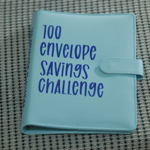 Achieve Your Financial Goals: Fun $5,050 Envelope Challenge Savings Binder with 26-Page Cash Tracker