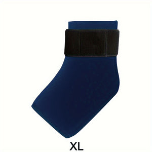 1pc Ankle Ice Wrap, Ankle Foot Ice Heel Ice Pack, Hot Cold Pack, Reusable Gel Ice Pack For-With Adjustable Strap To Offer Firm Fit-Ankle Ice Pack For Gel Cold Compress, Reusable, Hot And Cold Compress (L-XL)-Adjustable Design-Three Colors Available