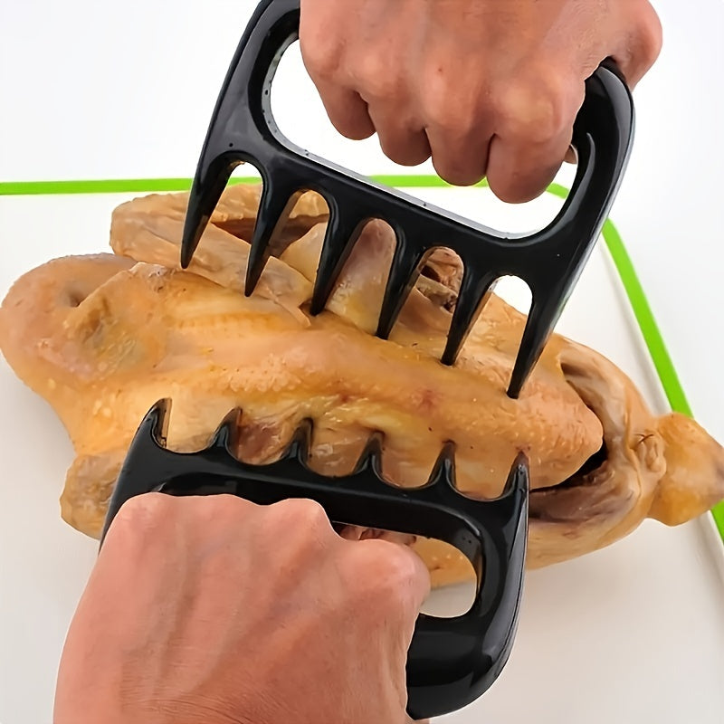 2pcs Bear Claw Meat Separator: The Creative Kitchen Essential for Easily Tearing Meat!