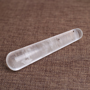 9-12cm Natuarl Clear Quartz Massager Crystal Healing Wands