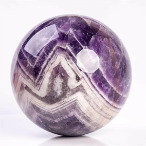 Natural Clear Quartz Crystal Ball,White Crystal Sphere Healing Crystal Ball with Stand Home Decor Prosperous Love Invite Wealth + Pedestal (300g)…