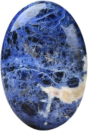 Amethyst Palm Stone Obsidian Worry Stone Tiger Eye Massage Relaxation Gemstone Rose Quartz Oval Therapy Healing Soap Shaped Chakra Smooth Meditation Rock (Malachite Man-Made)