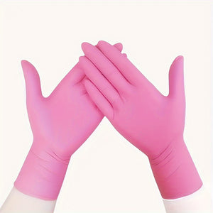 20/50/100pcs Disposable Nitrile Gloves, Waterproof, Latex Free, Powder Free And Durable, Suitable For Home And Kitchen Cleaning, Household C