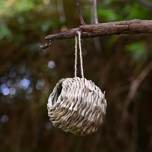 2pcs/3pcs/4pcs Hand Woven Hummingbird Nest House - Perfect for Outdoor Garden and Yard, Ball Shape Design for Comfortable Nesting